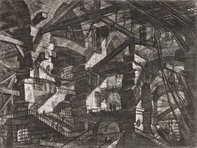 Serie Carceri, Placa XIV de Giovanni Battista Piranesi